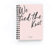 Wedding Planner-We tied the knot